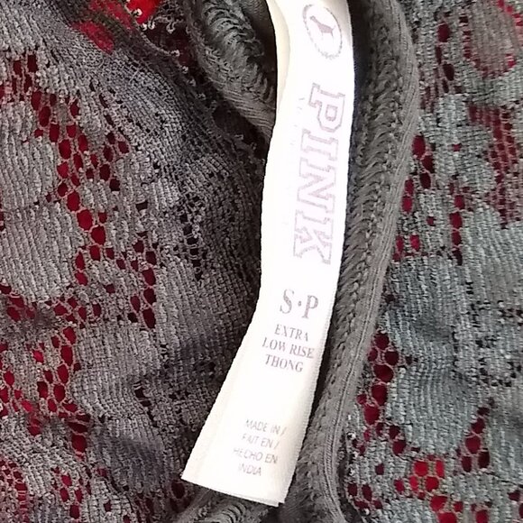 vintage y2k thong x2 bundle Pink by Victoria's Secret NWOT - Picture 4 of 4